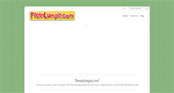 Desktop Screenshot of pesanlumpia.com